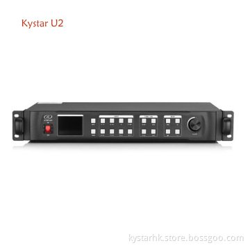 Kystar HD LED Video Processor, 2560×1536@60Hz Matrix 1x2 Video Wall Controller- U2
